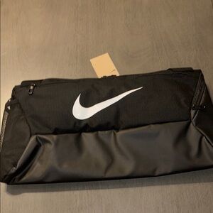Nike Black Sports Duffel Bag
